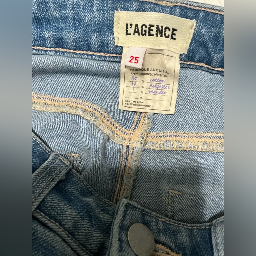 L'Agence Margot High Rise Skinny Jean Size 25 - Picture 7 of 12